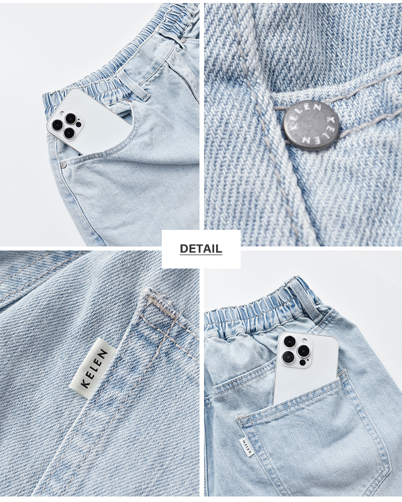 kelen(ケレン)10.2ozイージーフィットデニムパンツ“ROY”lkl25spt2117