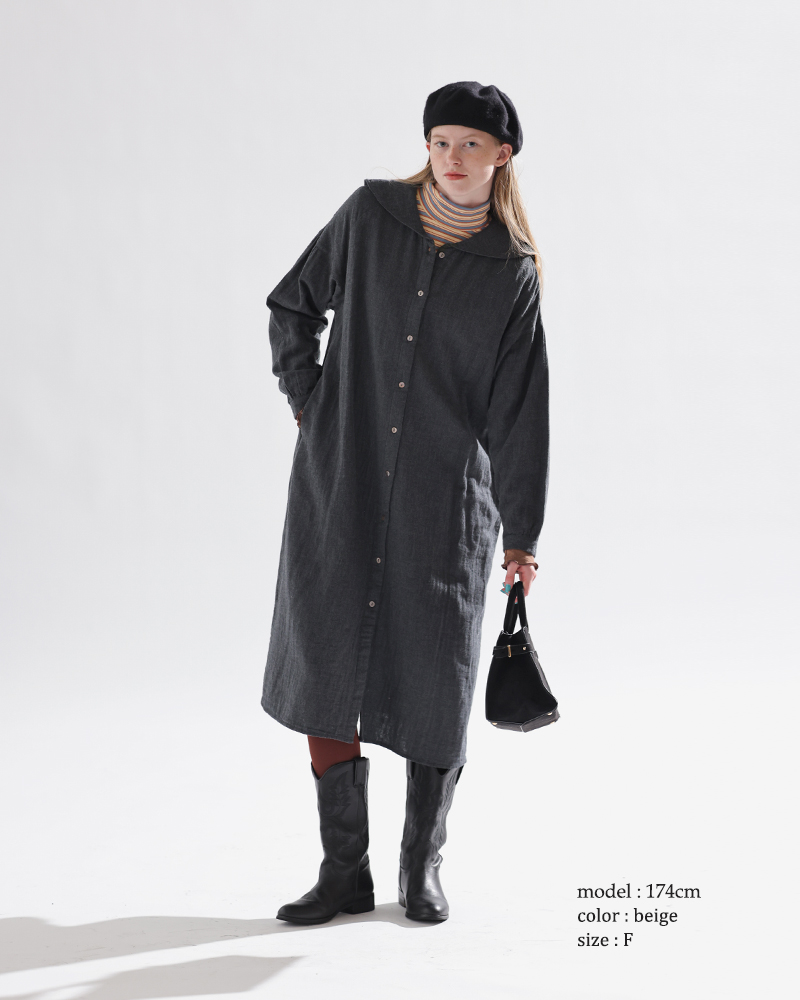 kelen(ケレン)ストレッチジャージーボーダーハイネックトップス“TARIA”lkl25wcs2009