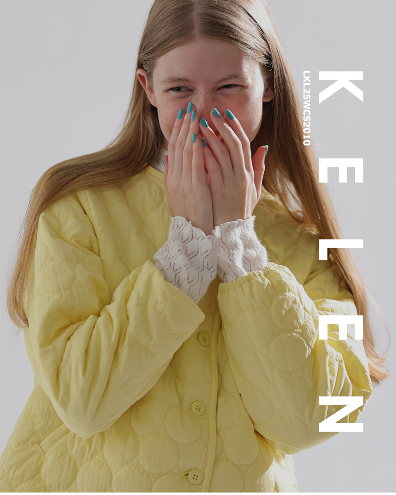 kelen(ケレン)ストレッチジャージーハイネックレーストップス“MINT”lkl25wcs2010