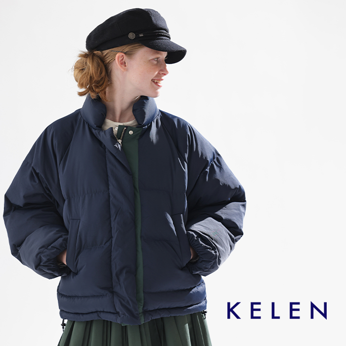kelen(ケレン)中綿入りデザインパフジャケット“ELFU”lkl25wjk2082