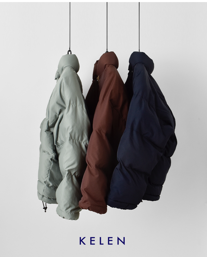 kelen(ケレン)中綿入りデザインパフジャケット“ELFU”lkl25wjk2082