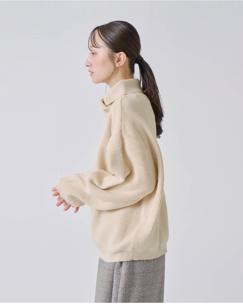 kelen(ケレン)デザインカラーニットプルオーバー“MOMO”lkl25wkn2005