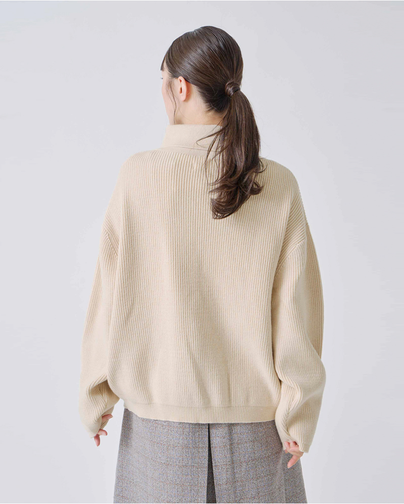 kelen(ケレン)デザインカラーニットプルオーバー“MOMO”lkl25wkn2005