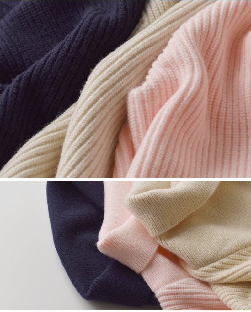 kelen(ケレン)デザインカラーニットプルオーバー“MOMO”lkl25wkn2005