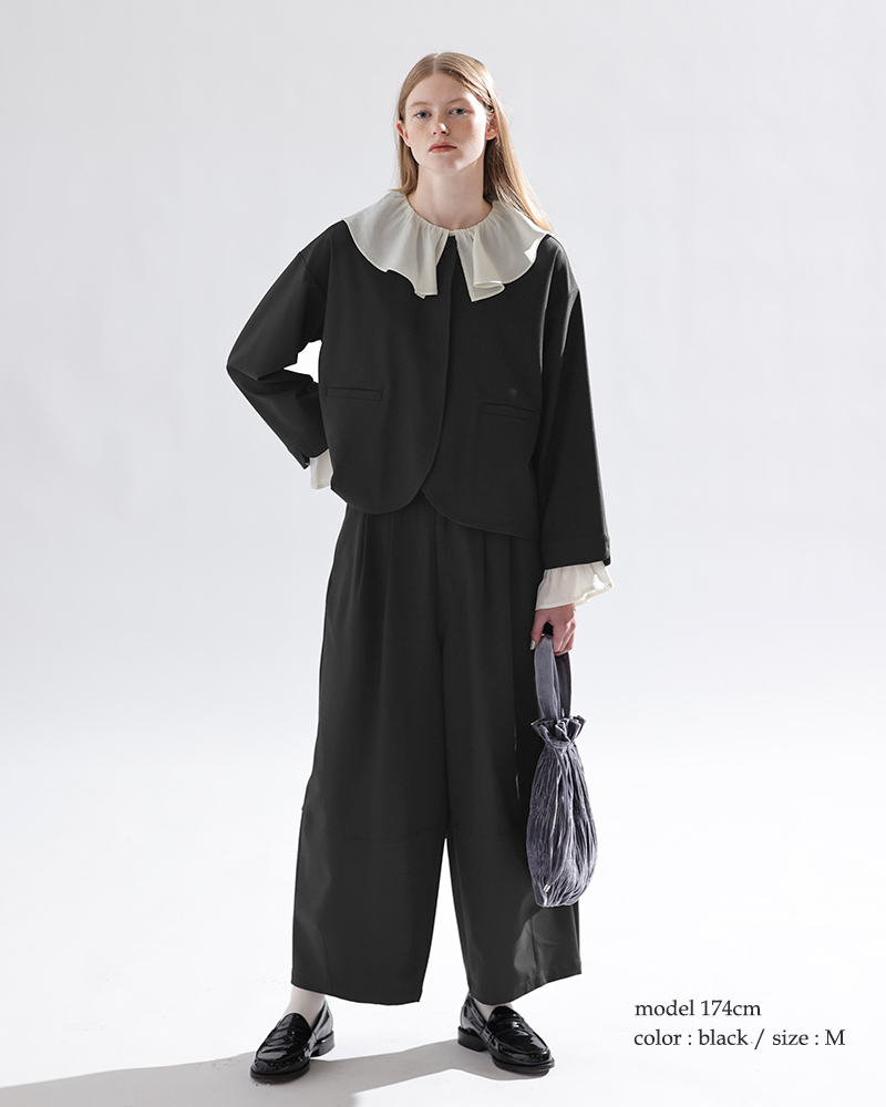 kelen(ケレン)ストレッチヘムデザイントラウザーパンツ“PAYTON”lkl25wpt2120