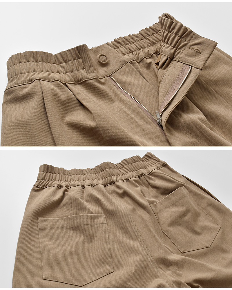 kelen(ケレン)ストレッチヘムデザイントラウザーパンツ“PAYTON”lkl25wpt2120