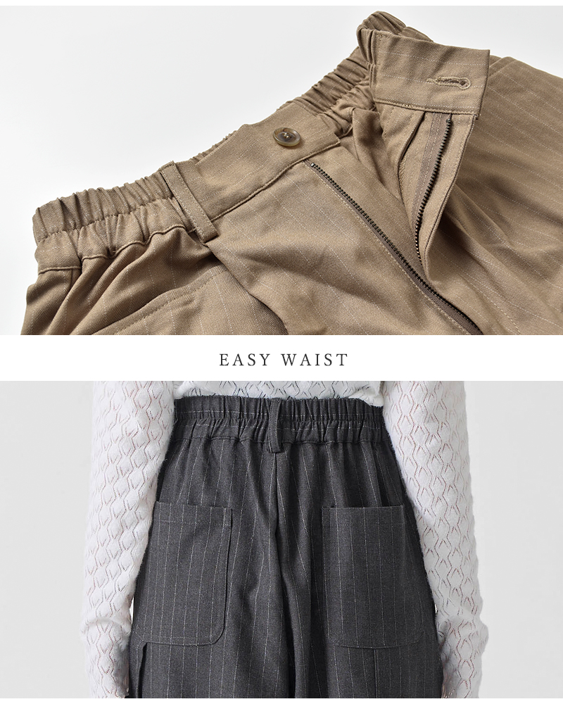 kelen(ケレン)ストレッチペインターデザインスラックスパンツ“NOORA”lkl25wpt2121