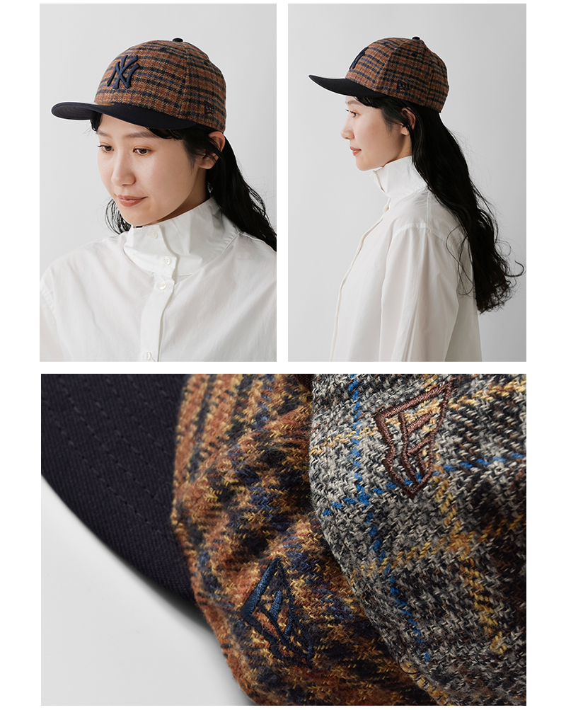 NEW ERA(ニューエラ)LP59FIFTYプレイドフランネルキャップlp5950-plaid-f