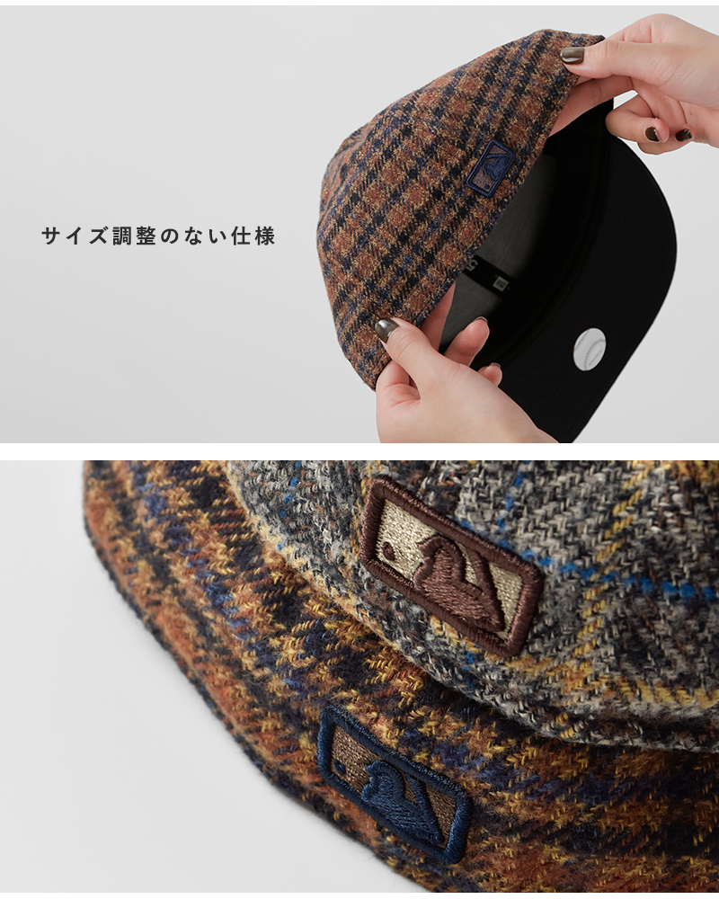 NEW ERA(ニューエラ)LP59FIFTYプレイドフランネルキャップlp5950-plaid-f