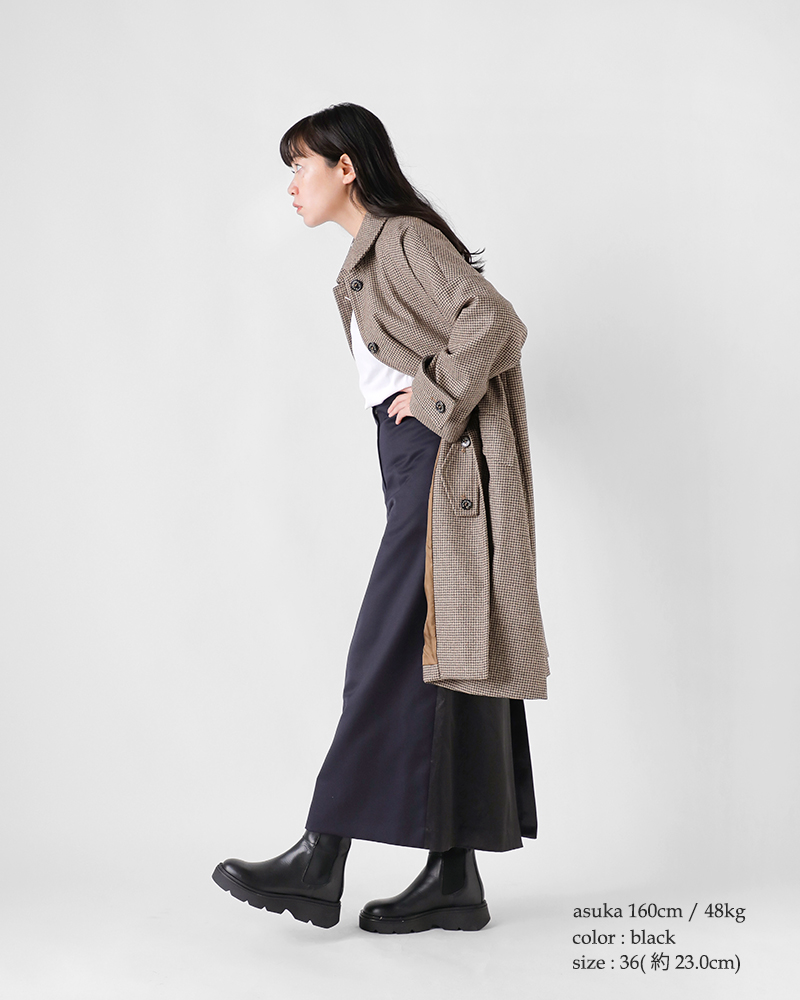 FRATELLI RIZZOLI(フラテッリリッツォーリ)カウレザーミドルチェルシーブーツlu-938-5191-sa