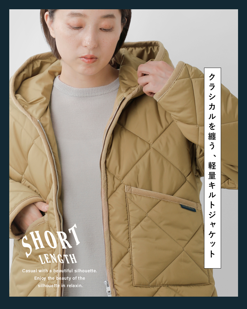 LAVENHAMビッグ キルティング ジップ クレイドン ジャケット “BIG QUILT ZIPPED CRAYDON WOMENS” lv10114