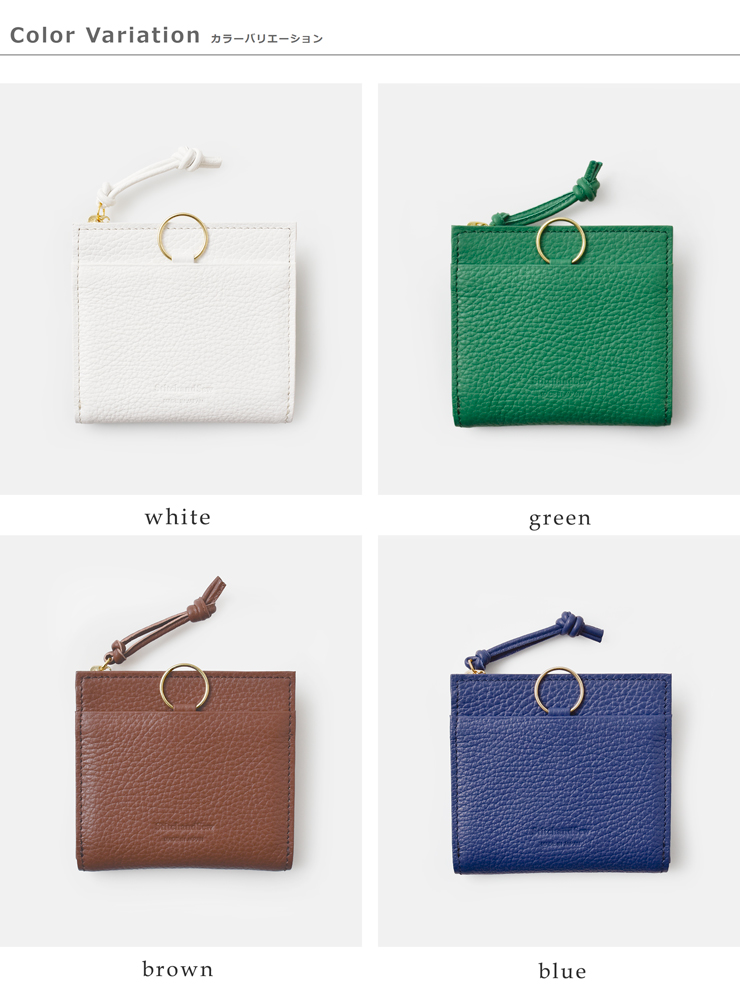 StitchandSew(スティッチアンドソー)牛シボLジップウォレットlz108