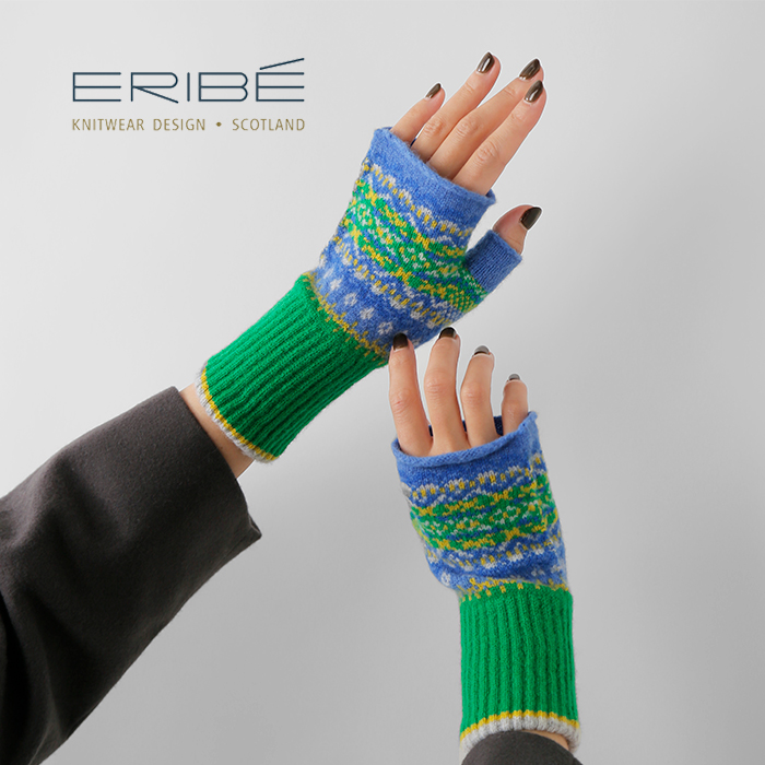 ERIBE(エリベ)ラムズウールアロアオープンニットグローブm4206-same1