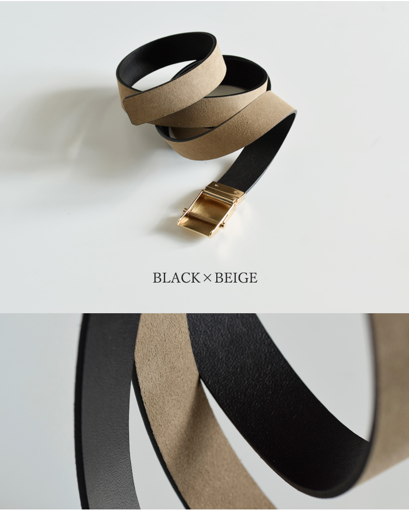 LEFIJE(レフィエ)スムースレザーベルト“RVSTresor/Alaska”m5186a-c-rvs