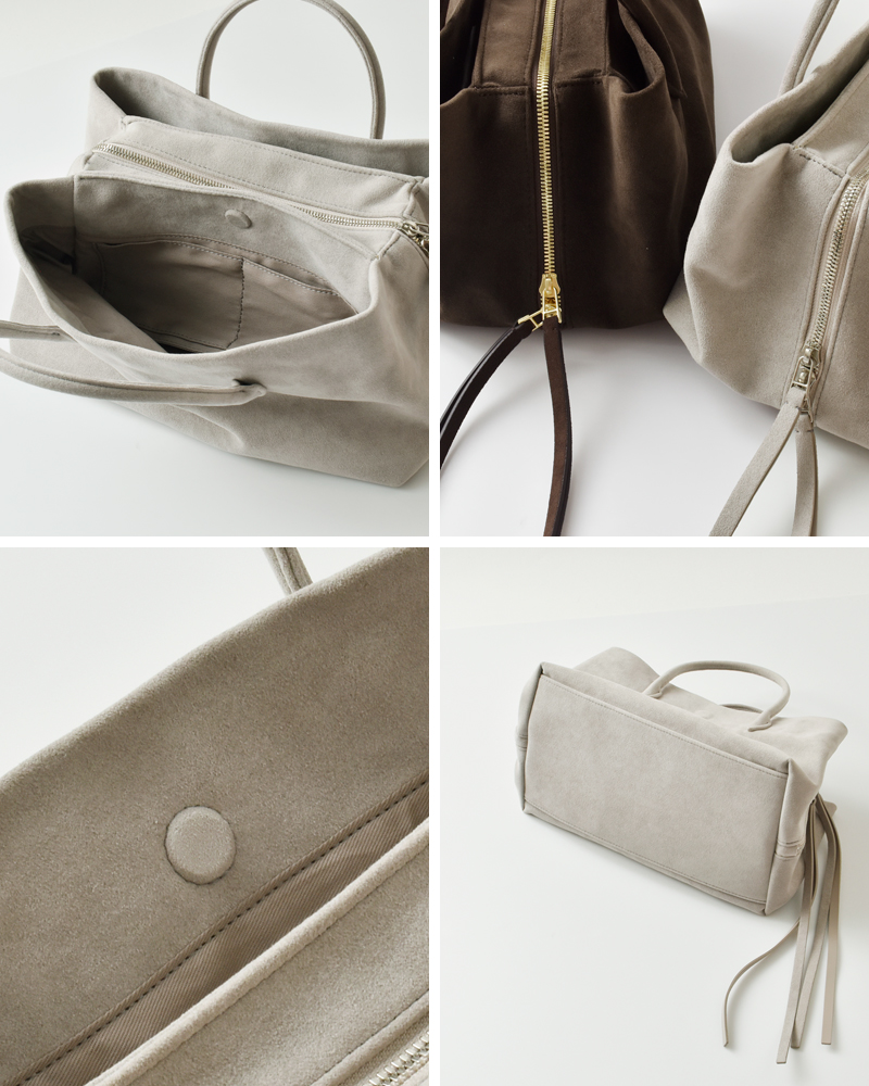 MARY AL TERNA(メアリオルターナ)ウルトラスエードハンドバッグ“RIKYU”ma5227bg-51