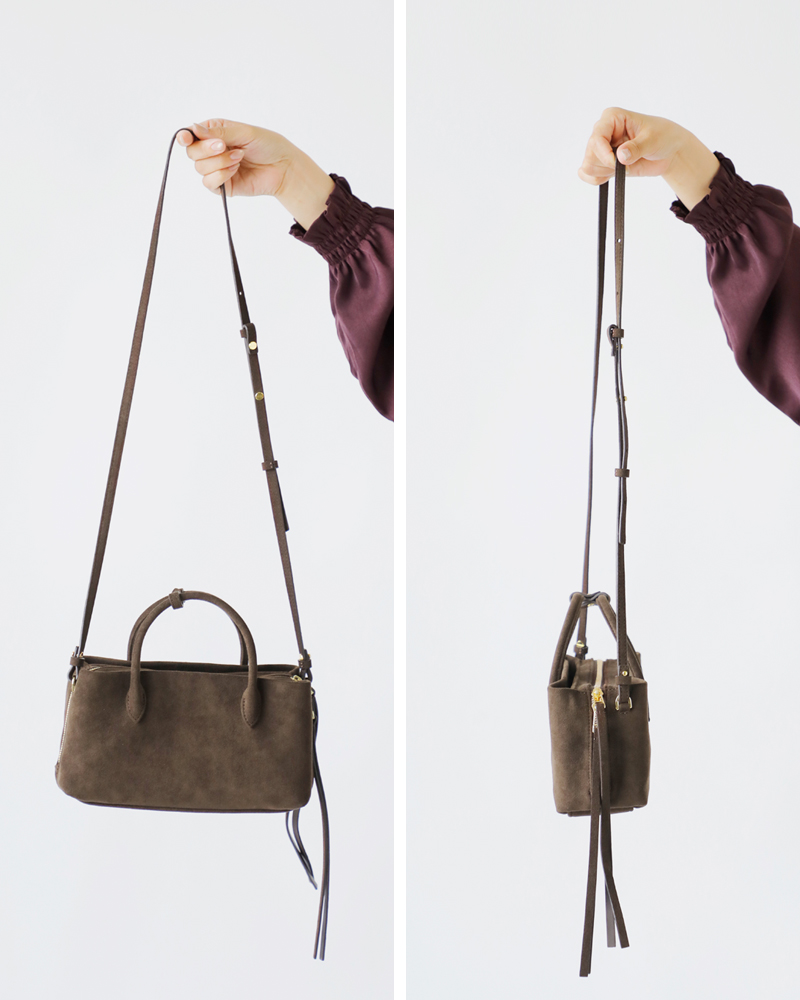 MARY AL TERNA(メアリオルターナ)ウルトラスエードショルダーバッグ“RIKYU”ma5227bg-52