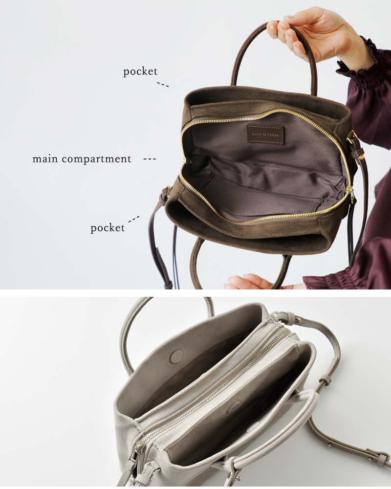 MARY AL TERNA(メアリオルターナ)ウルトラスエードショルダーバッグ“RIKYU”ma5227bg-52