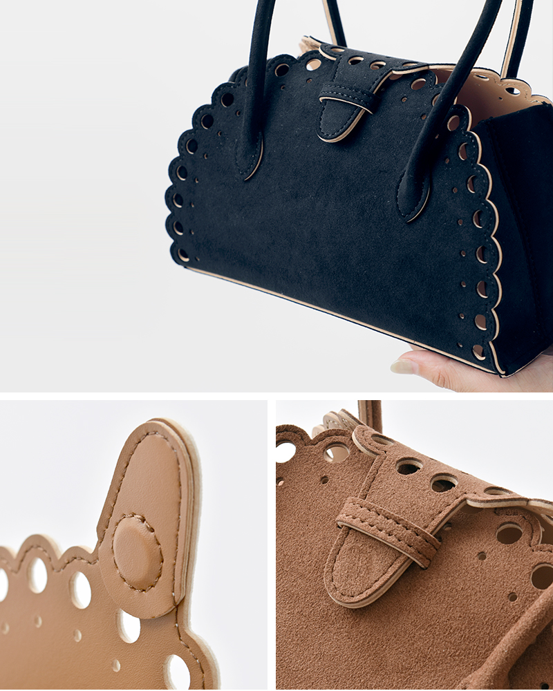 MARY AL TERNA(メアリオルターナ)ウルトラスエードハンドバッグ“ENSOU”ma5227bg-59