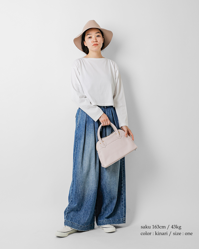 MARINE DAY(マリンデイ)シュリンクカウレザーハンドバッグ“MATILDA”matilda