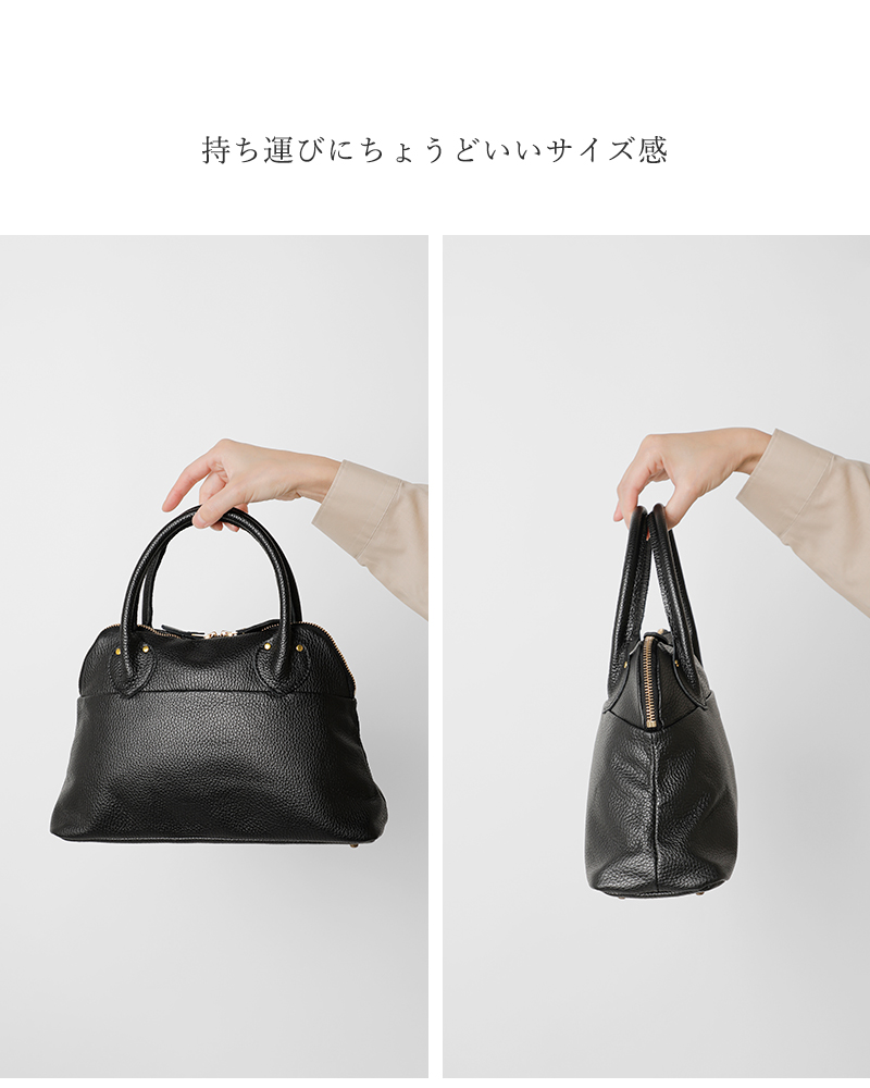 MARINE DAY(マリンデイ)シュリンクカウレザーハンドバッグ“MATILDA”matilda