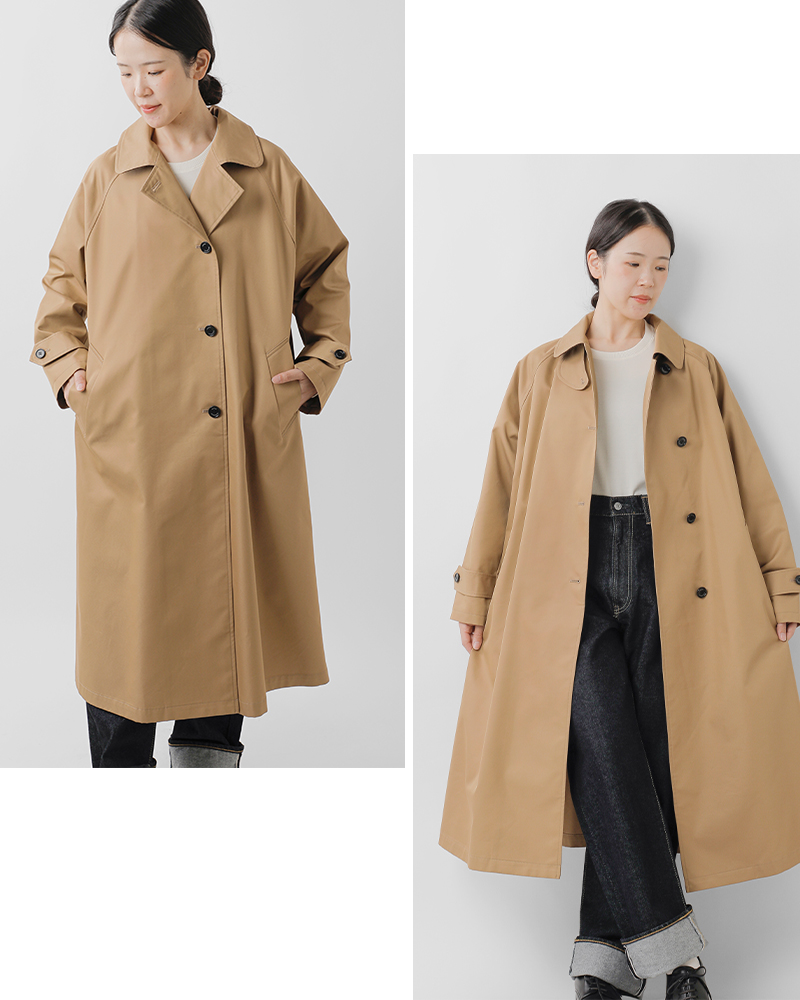 michel beaudouin×tweedmill トレンチコート michel beaudouin×tweedmill トレンチコート - メルカリ
