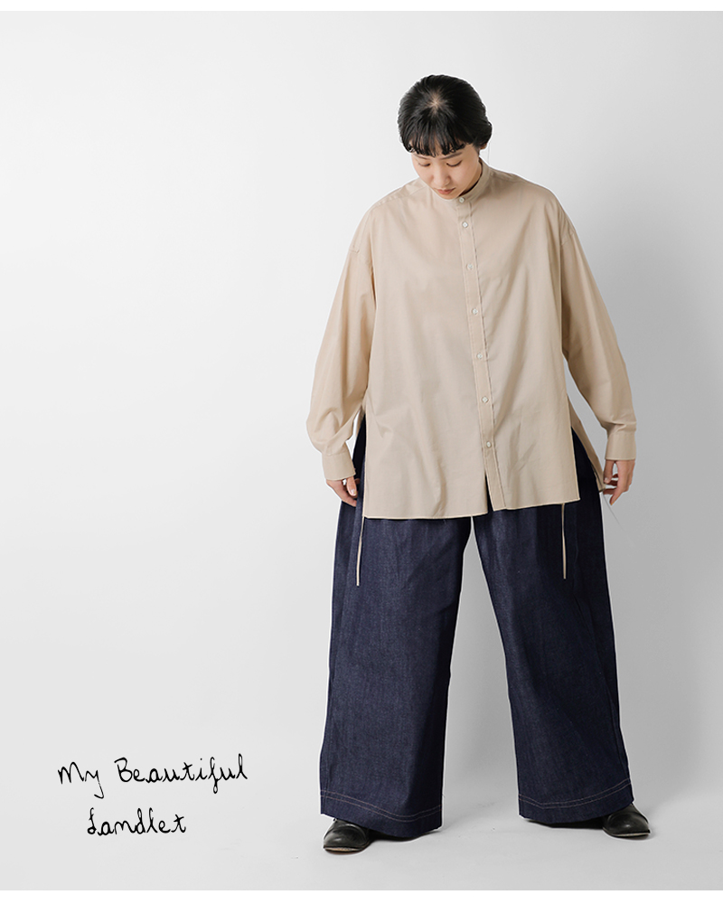 デニムコート　マイビューティフルランドレッド My Beautiful Landlet | 12oz DENIM ZIP JACKET Color:ONE WASH