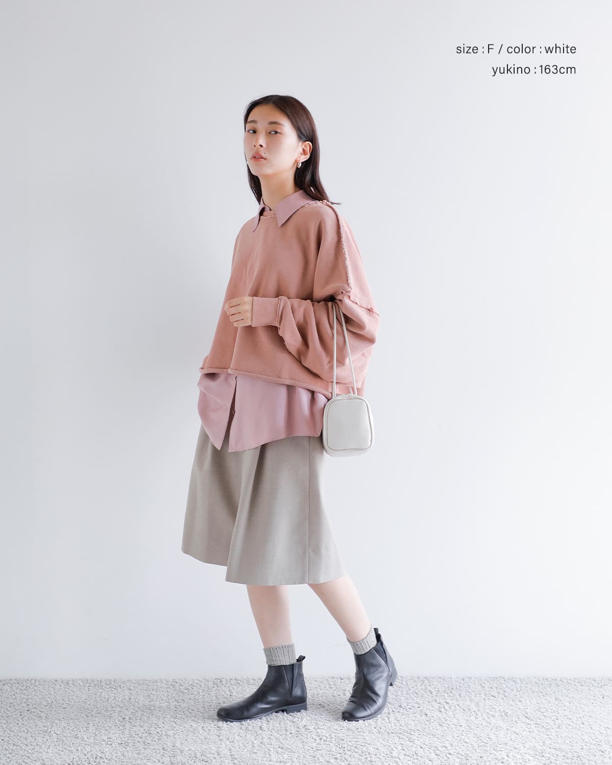 ＆MyuQ(アンドミューク)コロボストン型ショルダーバッグ “KORO” mcb093