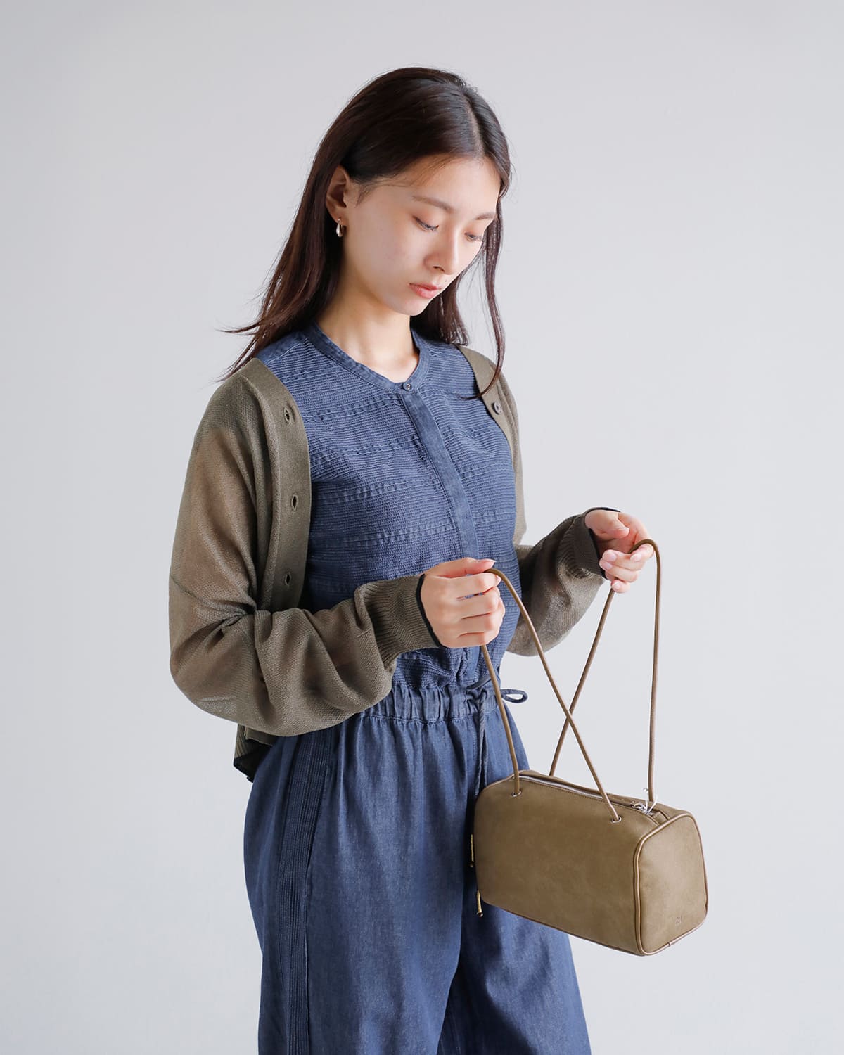 ＆MyuQ(アンドミューク)コロボストン型ショルダーバッグ “KORO” mcb093