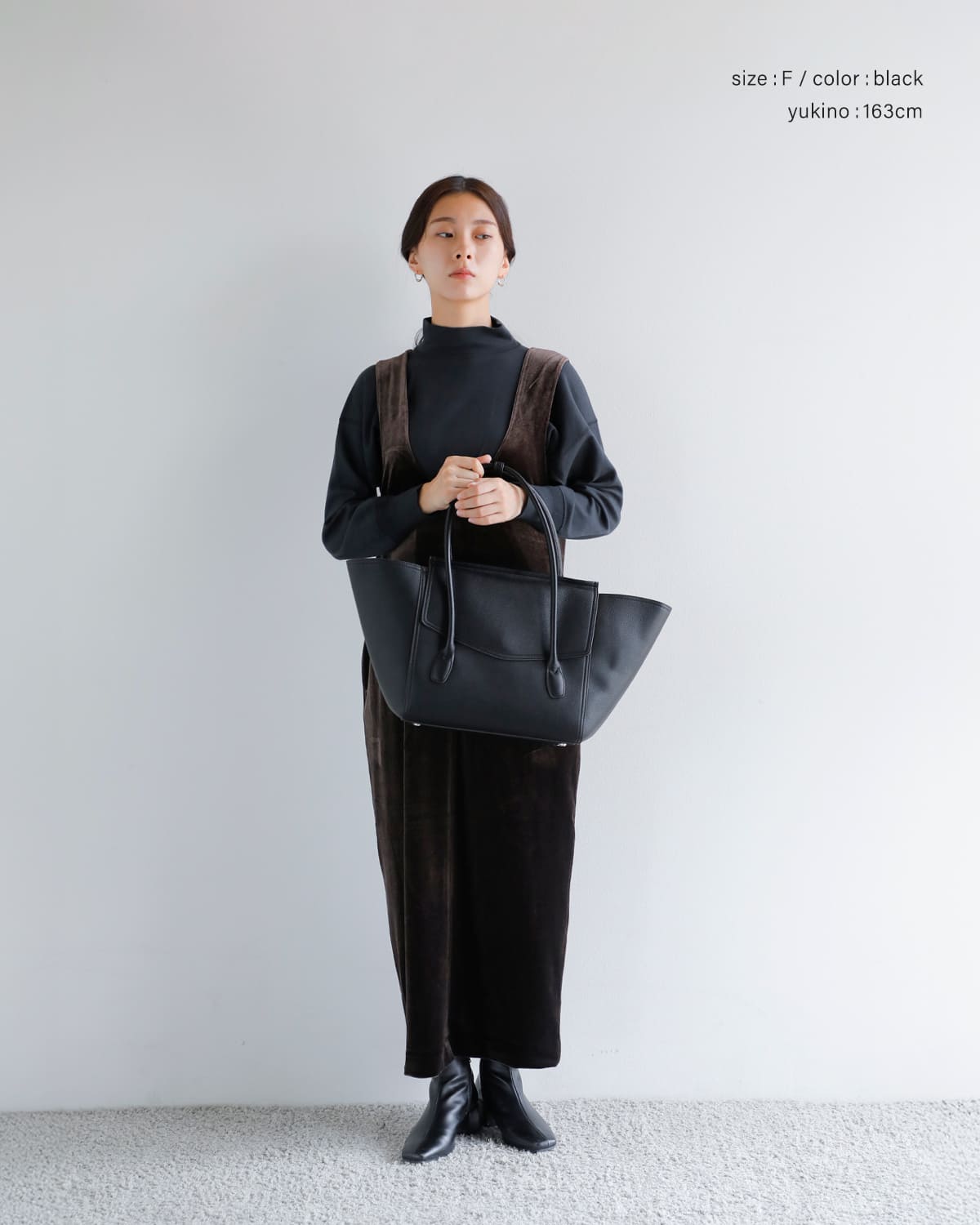 ＆MyuQ(アンドミューク)オペリアフラップトートバッグ “OPERIA” mcb102