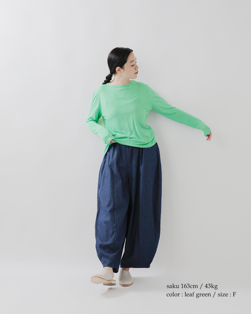 me.(ミードット)モダールロングスリーブTシャツme-24200