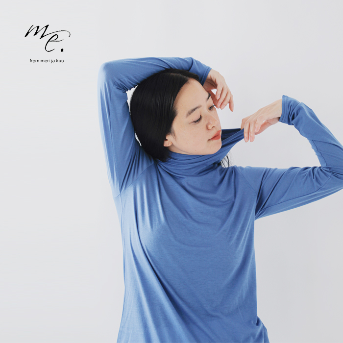 me.(ミードット)モダールタートルネックプルオーバーme-24202