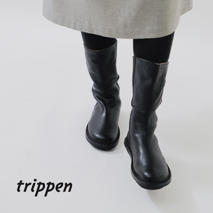 trippen(トリッペン)カウレザーミドルブーツmid-boot-sat
