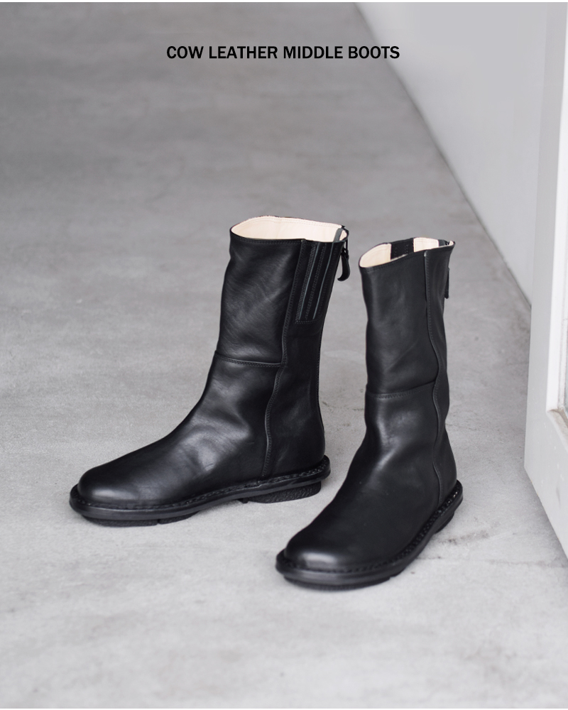 trippen(トリッペン)カウレザーミドルブーツmid-boot-sat