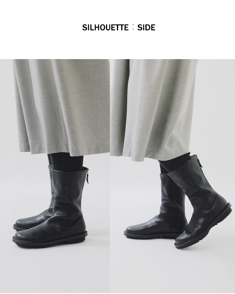 trippen(トリッペン)カウレザーミドルブーツmid-boot-sat