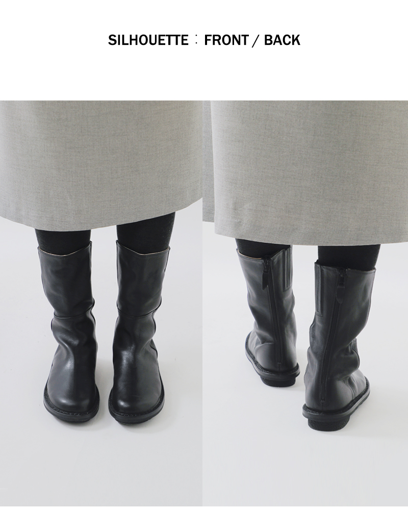 trippen(トリッペン)カウレザーミドルブーツmid-boot-sat