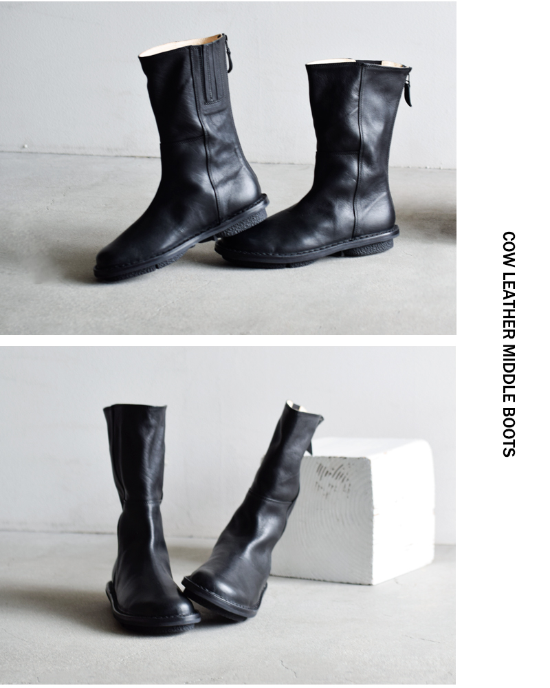 trippen(トリッペン)カウレザーミドルブーツmid-boot-sat