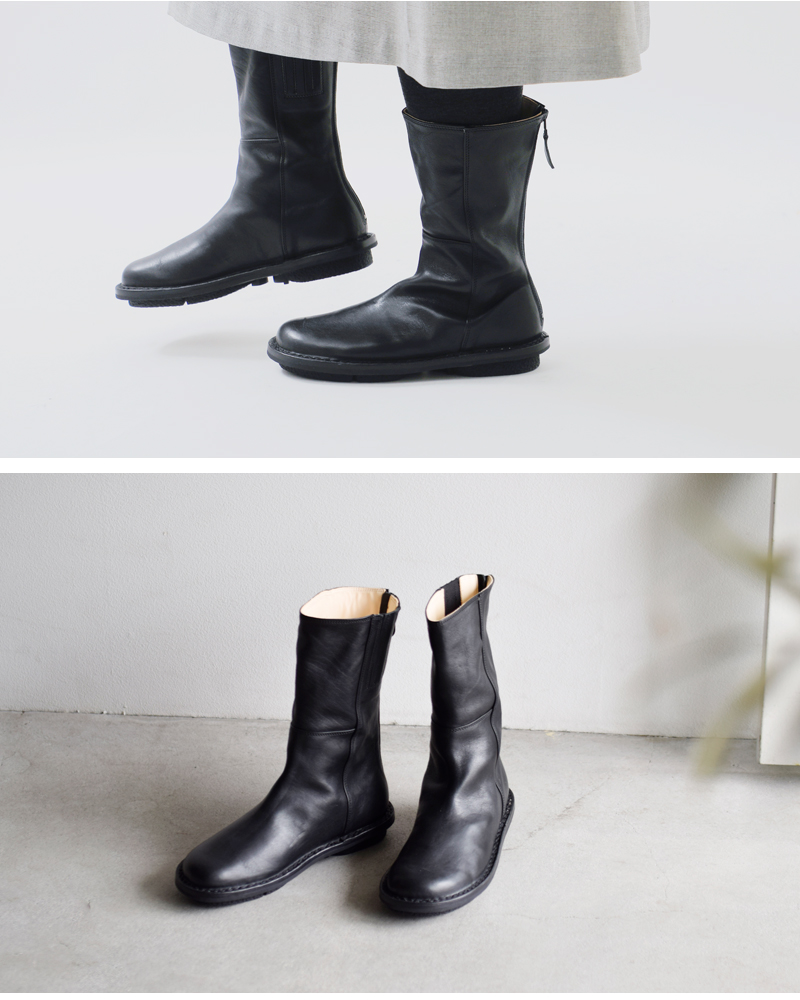 trippen(トリッペン)カウレザーミドルブーツmid-boot-sat
