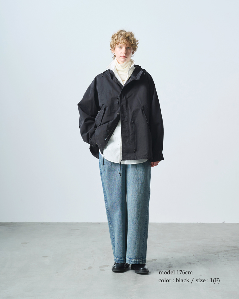 kha:ki(カーキ)Aラインミドルモッズコート“NEWTYPE-51PARKA”mil25fjk3051