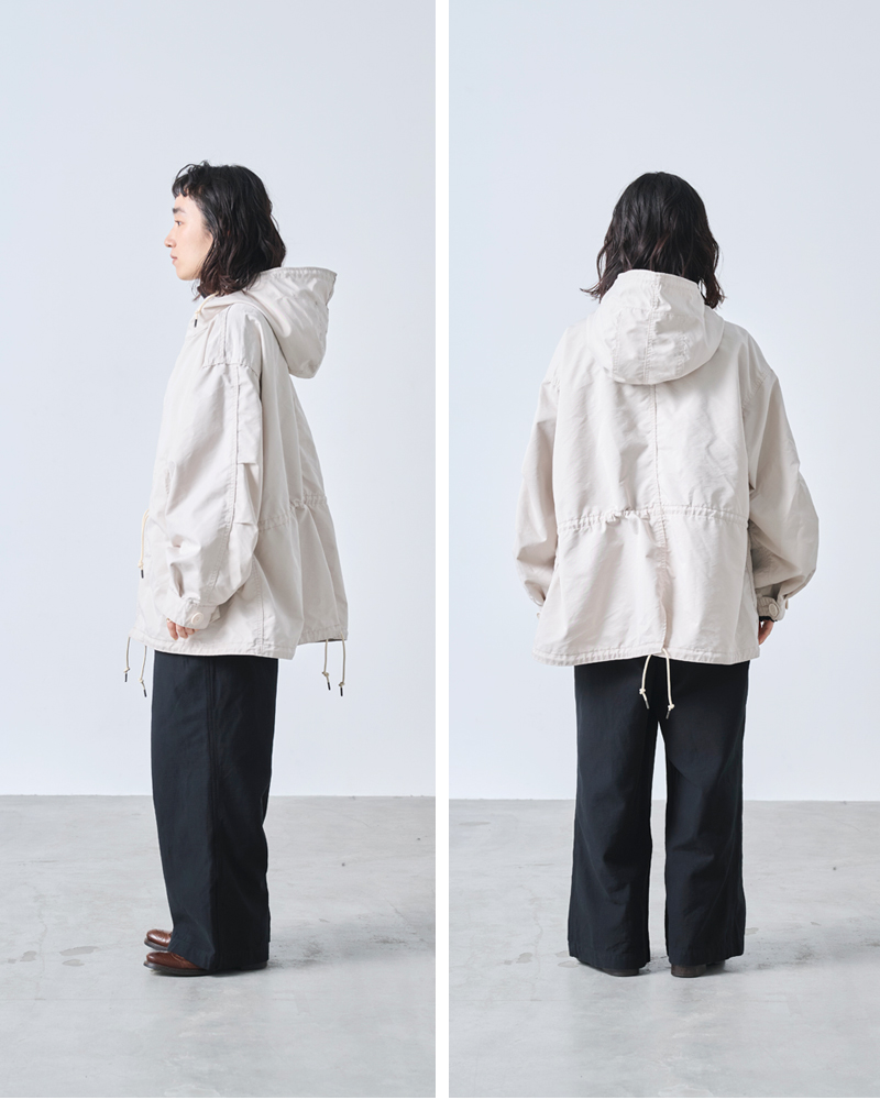 kha:ki(カーキ)Aラインミドルモッズコート“NEWTYPE-51PARKA”mil25fjk3051