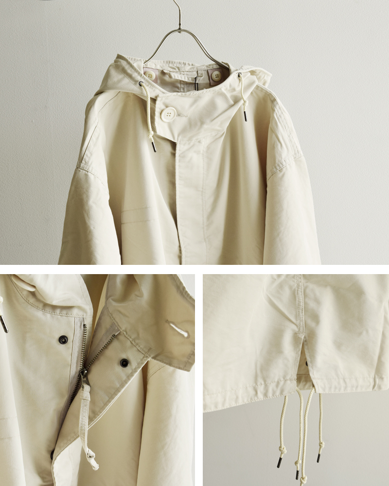 kha:ki(カーキ)Aラインミドルモッズコート“NEWTYPE-51PARKA”mil25fjk3051