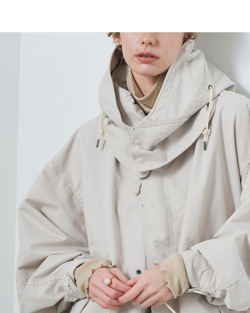 kha:ki(カーキ)ロングモッズコート“NEWTYPE-65COAT”mil25fjk3065