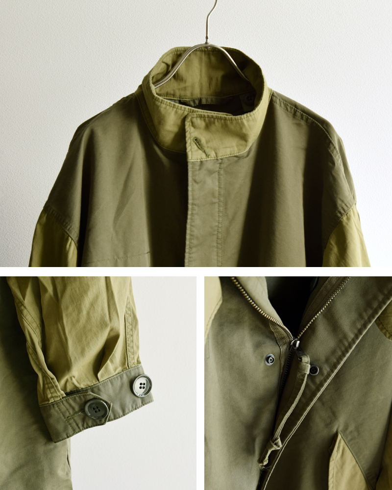 kha:ki(カーキ)ロングモッズコート“NEWTYPE-65COAT”mil25fjk3065