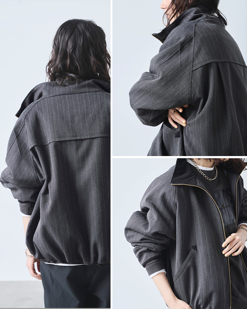 independent ビーニー カーキ 希少品 kha:ki カーキ ワイド ハリントン ジャケット “WIDE HARRINGTON