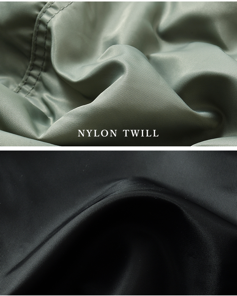 kha:ki(カーキ)ミリタリーワイドスクエアMA-1ジャケット“WIDESQUAREMA-1”mil25fjk3240