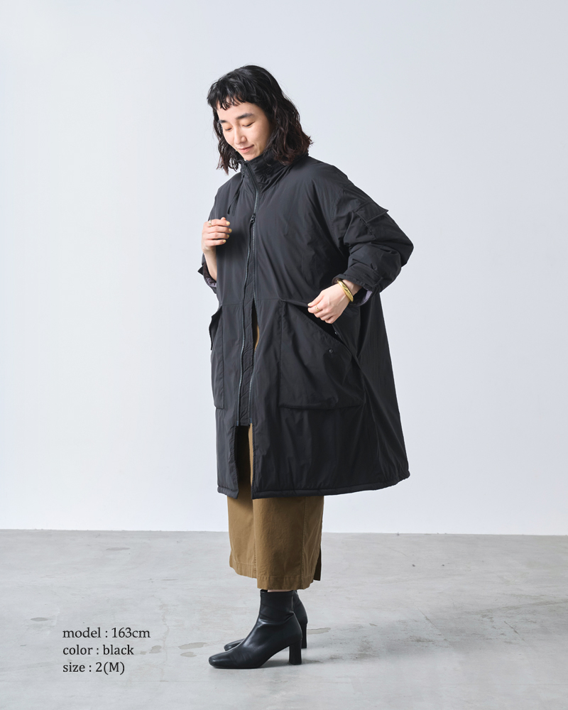 kha:ki(カーキ)ミリタリーパティングコート“MILPADDINGCOAT”mil25fjk3242