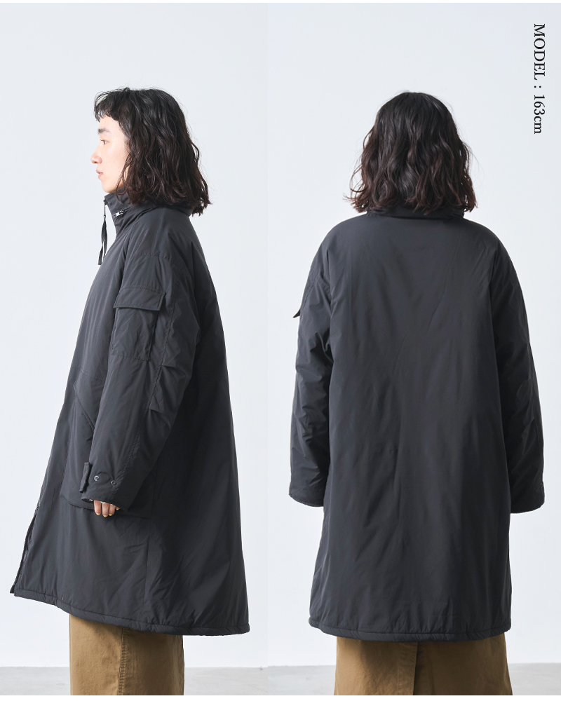 kha:ki(カーキ)ミリタリーパティングコート“MILPADDINGCOAT”mil25fjk3242