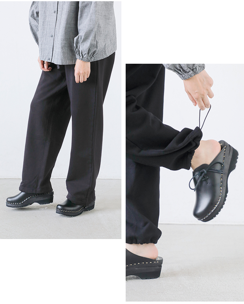 kha:ki(カーキ)ハイゲージ裏毛ストレートスウェットパンツ“STRAIGHTSWEATPANTS”mil25fpt3240