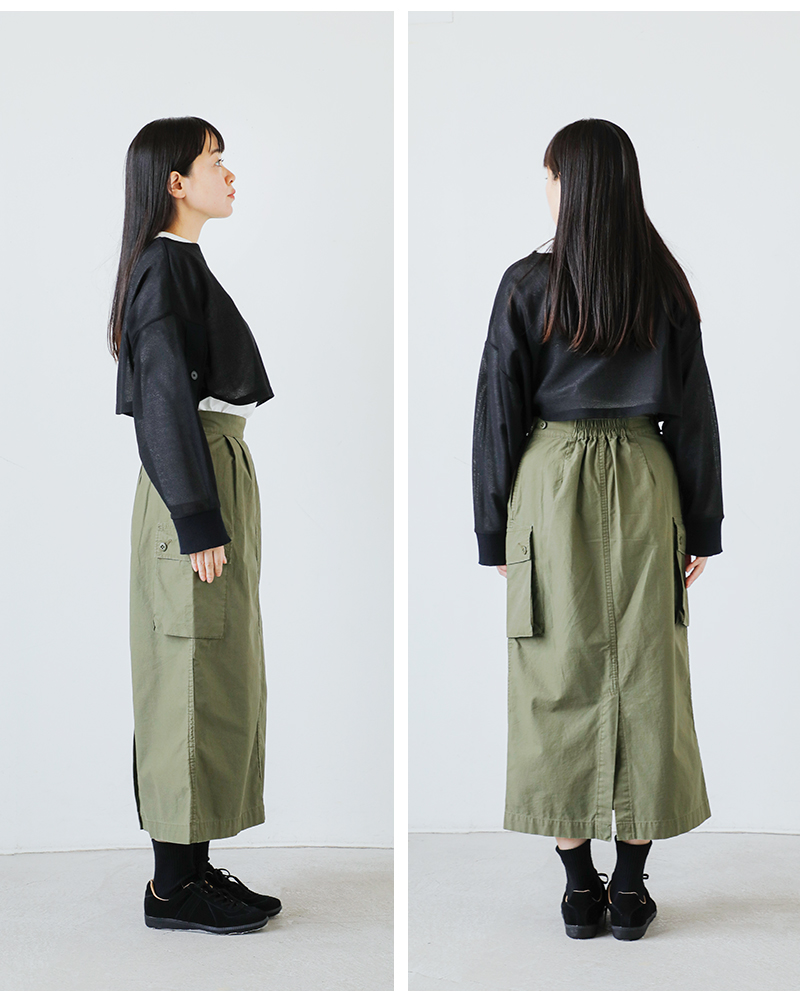 ☆美品☆ARMY TWILL ミリタリーカーゴスカート ☆美品☆ARMY TWILL ミリタリーカーゴスカート