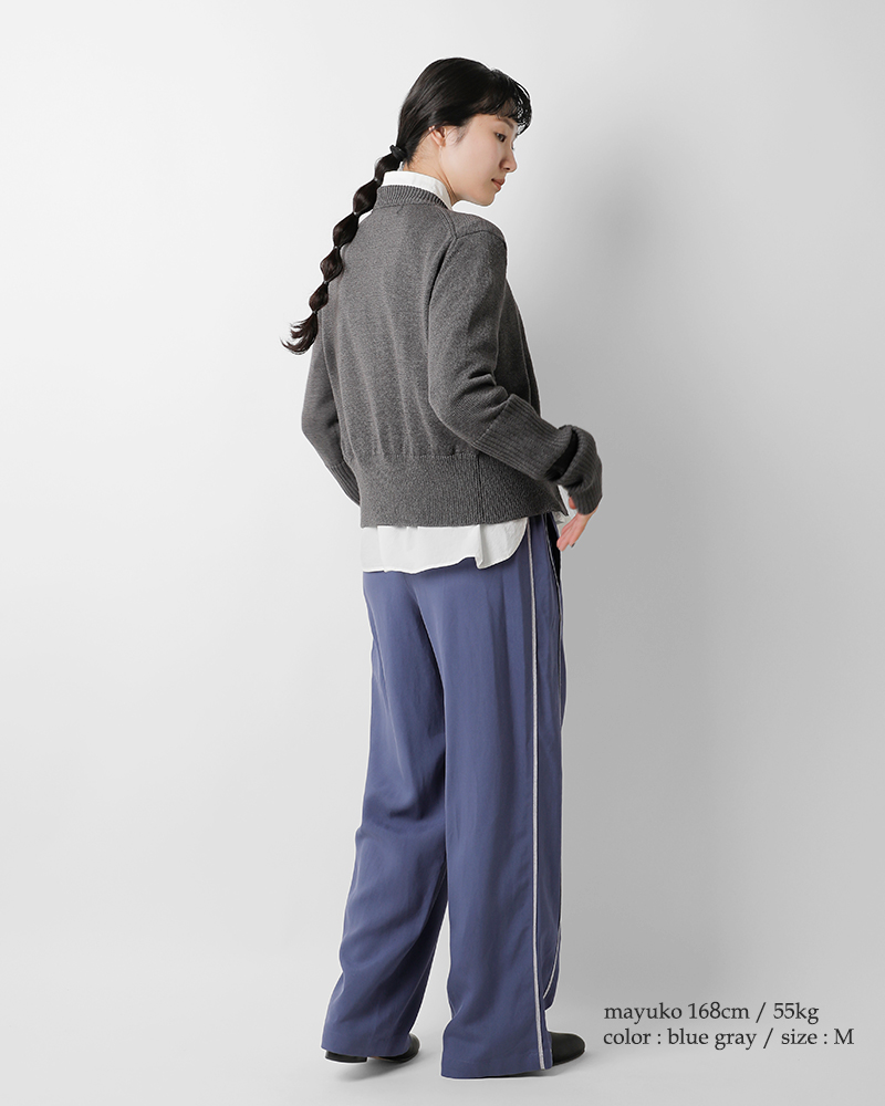 Munich(ミューニック)オックスワイドレッグパンツmn252p27