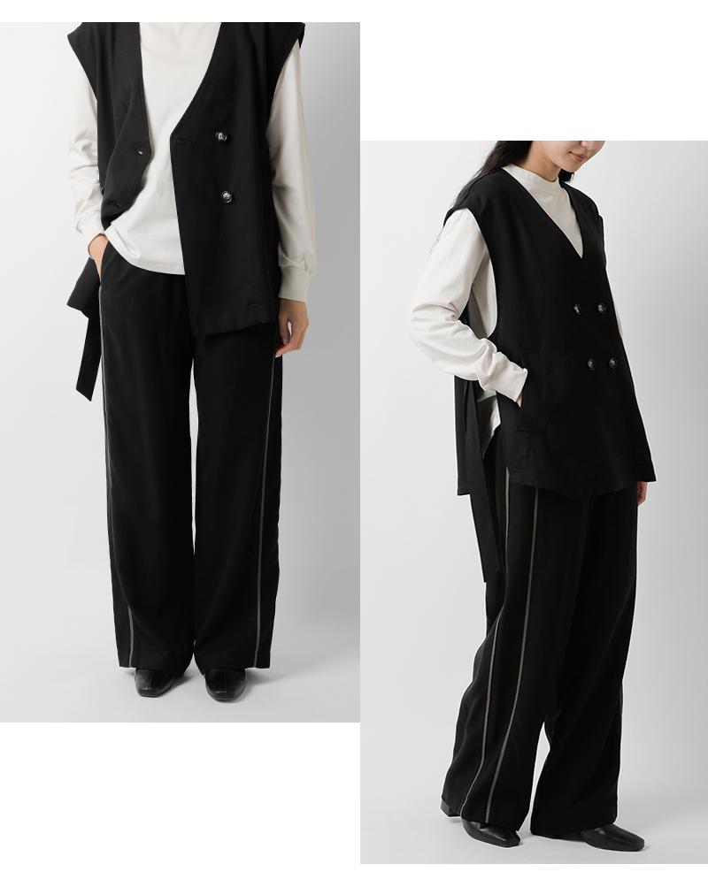 Munich(ミューニック)オックスワイドレッグパンツmn252p27